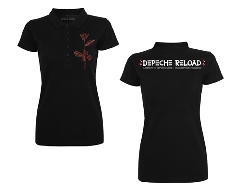 Depeche Reload - DR Rose, Girl-Poloshirt